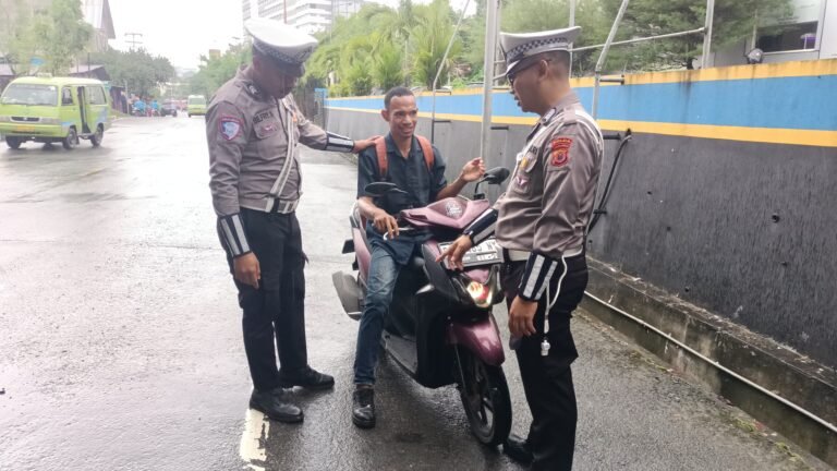 Awal Operasi Simpatik Salawaku, Petugas Beri Teguran & Edukasi Pelanggar