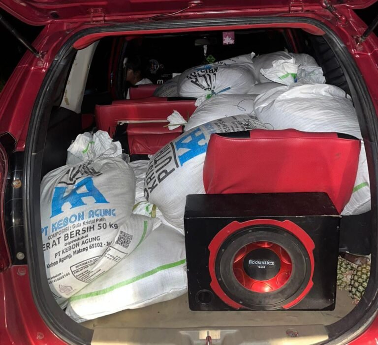 Polisi Sita 900 Liter Sopi dari Mobil Avanza di SBB