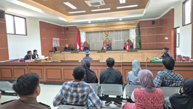 Terdakwa Pembunuhan Anak di SBT Disidang