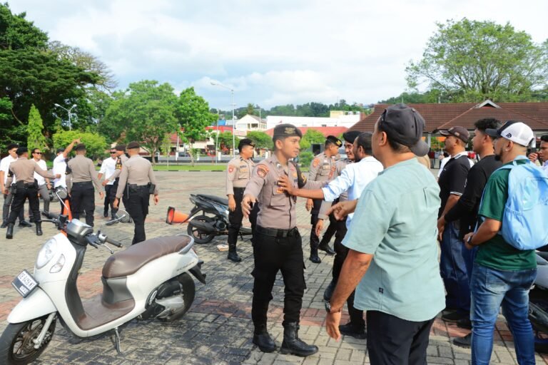 Polresta Ambon-Polda Maluku Siapsiaga Hadapi-Tangani Konflik Sosial