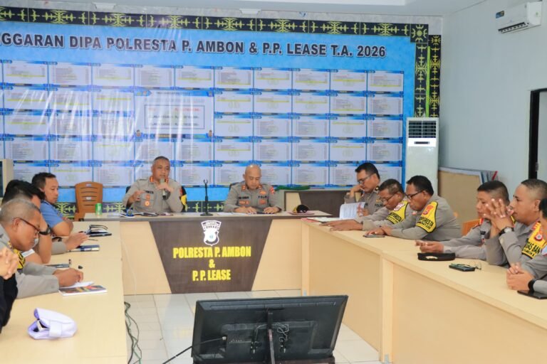 Operasi Ketupat Salawaku 2026 Berakhir, Polresta Ambon Catat Dua Kasus Ini Meningkat