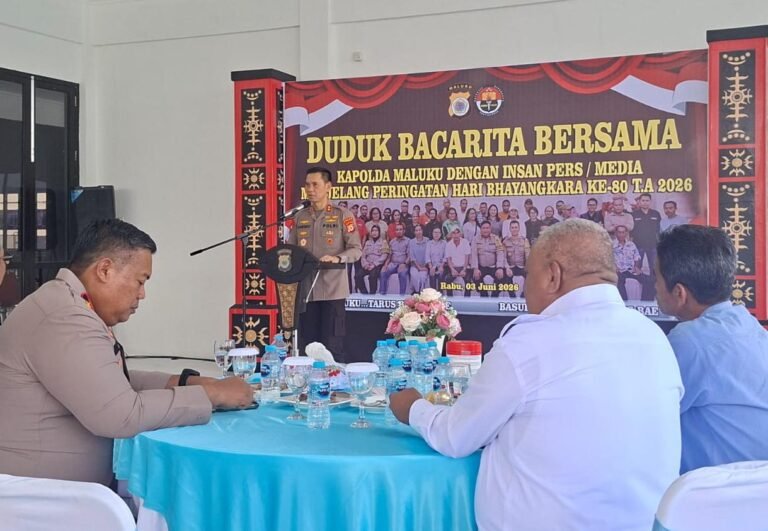 Apresiasi Jurnalis, Kapolda: Pemberitaan Harus Berkontribusi Bagi Kemajuan Maluku