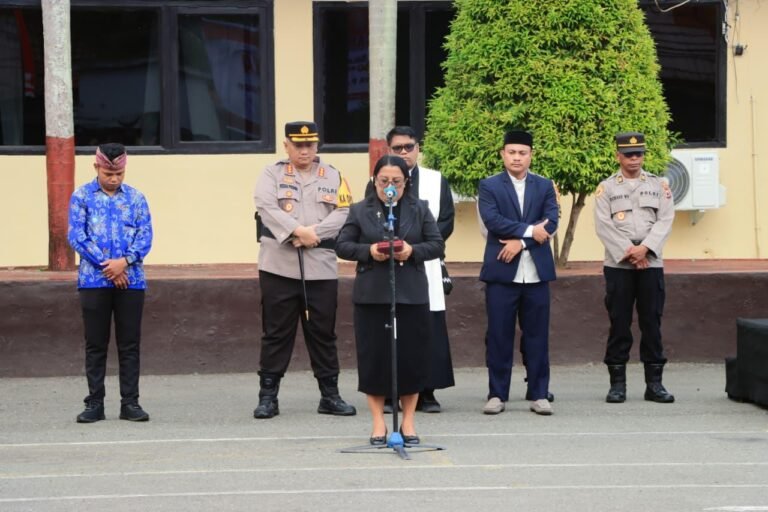 Doa Lintas Agama Dikirim dari Mapolresta Ambon untuk 80 Tahun Polri