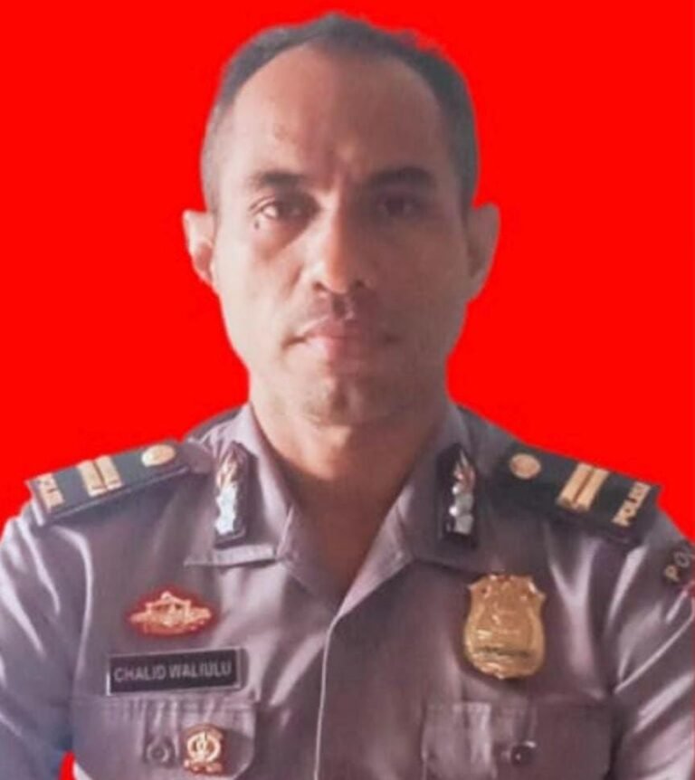Tersandung Narkoba, Iptu Chalid Waliulu Gantikan La Ode Yusdiman Kapolsek Leihitu